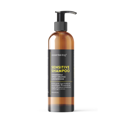 Essential Dog-500ml Natural Sensitive Dog Shampoo