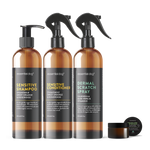 Sensitive Skin Itch Pack: Dog Shampoo, Conditioner, Dermal Scratch Spray & Paw Balm