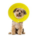 Ondoing Pet Dog Cat Elizabethan Collar Adjustable Cone Mesh Recovery Blue Sizes XL=L-M-S