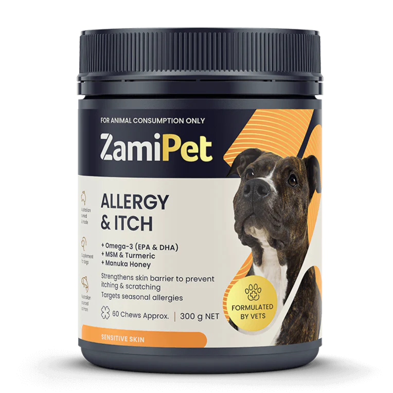 ZamiPet - Allergy & Itch  for dogs - 60 Chews/300g