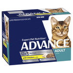 Advance - Pouches - Adult Cat Wet Food - Chicken in Jelly - 12 x 85g