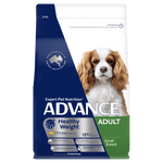 Advance - Adult Dog Dry Food - Small Breed - Healthy Weight - 2.5kg