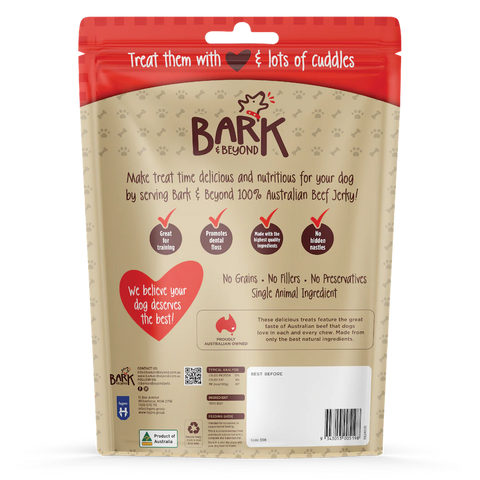 Bark & Beyond - Beef Jerky - 450g