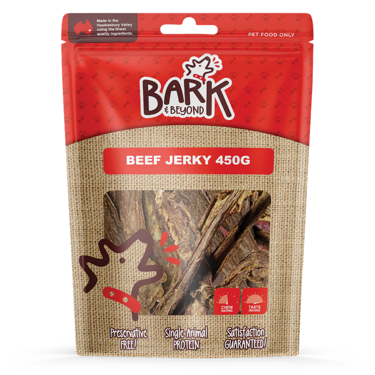 Bark & Beyond - Beef Jerky - 450g