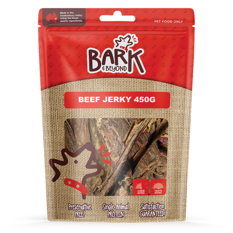 Bark & Beyond - Beef Jerky - 450g