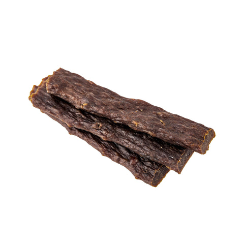 Black Hawk - Premium Dog Treats - Kangaroo Jerky Straps - 100g