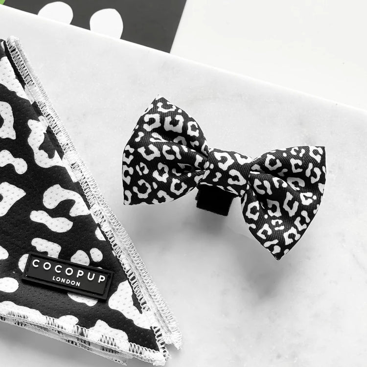 Cocopup London - Bow Tie - Black Leopard