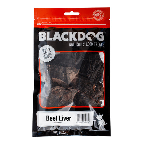 Black Dog - Beef Liver - 1kg - 500g 