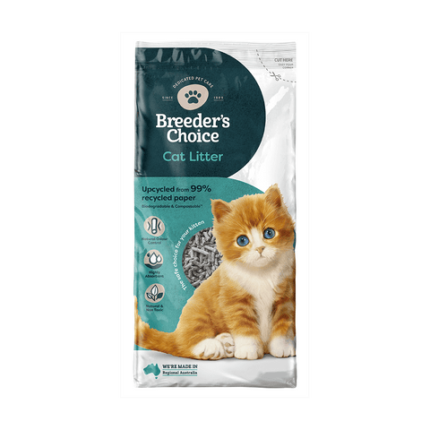 Fibrecycle - Breeders Choice - Cat Litter - 15 litre