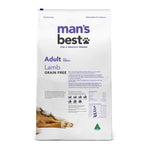 Man's Best - Adult Dog - GRAIN FREE - Lamb - 12kg