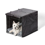Snooza - Dog - 2 in 1 - Convertible Crate Cover - Grey