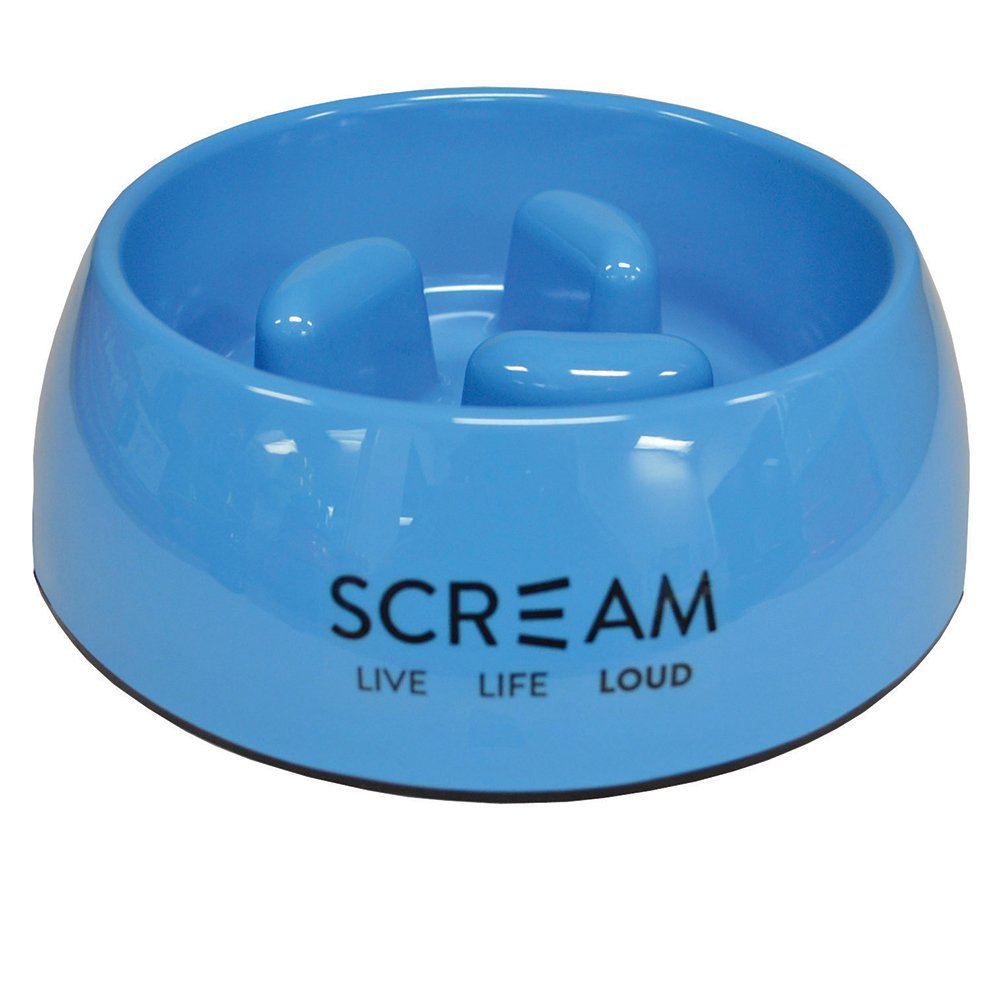 Scream - Round Slow Down Pillar Bowl - Loud Blue - 750ml