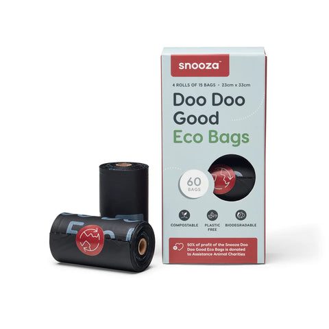 Snooza - Doo Doo Good Eco Bags - 4 Rolls of 15 Bags