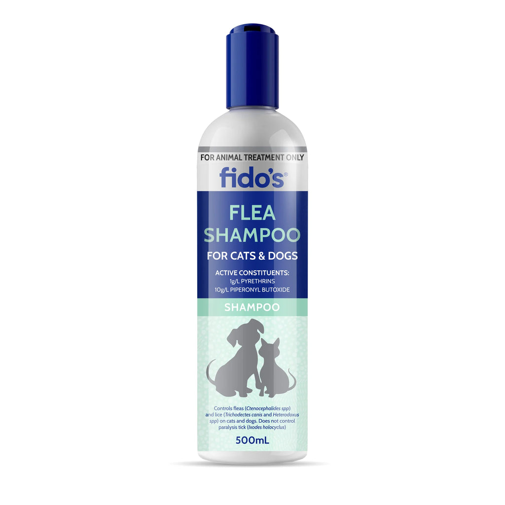 Fido's - Flea Shampoo for Dogs and Cats - 500ml-250ml