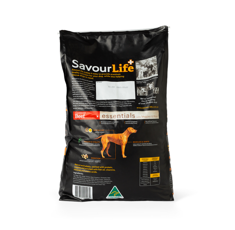 SavourLife - Adult Dog - Essentials - Australian Beef - 3kg