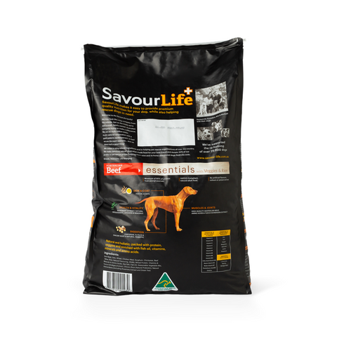 SavourLife - Adult Dog - Essentials - Australian Beef - 3kg