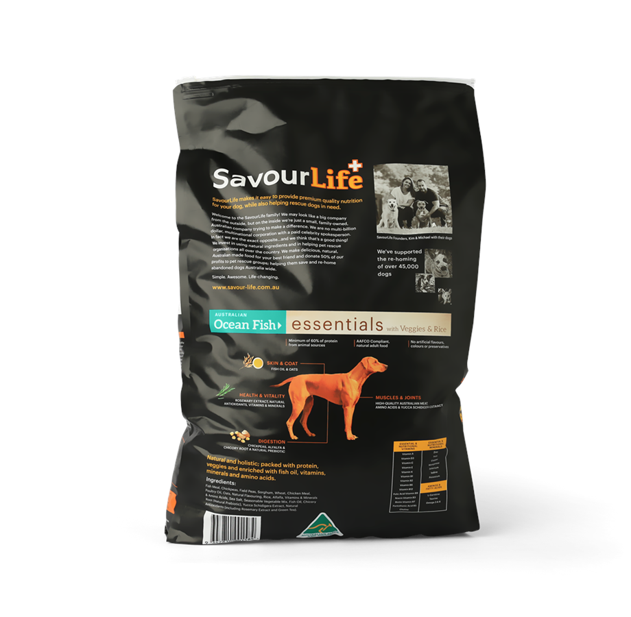 	SavourLife - Adult Dog - Essentials - Australian Ocean Fish - 3kg