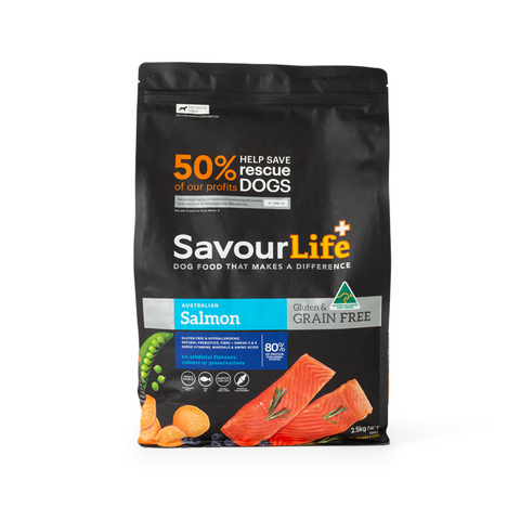 SavourLife - Adult Dog - GRAIN FREE - Australian Salmon - 2.5kg