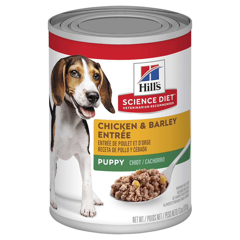 Hill’s - Science Diet - Wet Food Tins - Puppy - Savory Stew Chicken & Veg - 12 x 363g