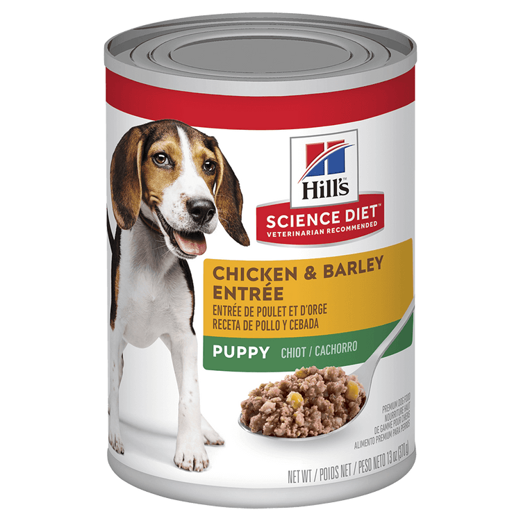 Hill’s - Science Diet - Wet Food Tins - Puppy - Savory Stew Chicken & Veg - 12 x 363g