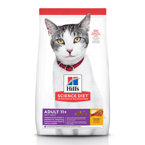 Hill’s - Science Diet - Adult Cat Dry Food (11+) - 1.58kg