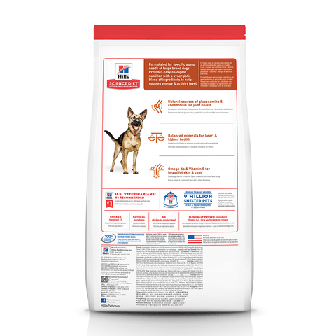 Hill's - Science Diet - Adult Dog Dry Food (6+) - Large Breed - 12kg