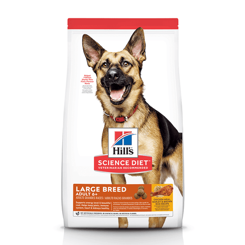 Hill's - Science Diet - Adult Dog Dry Food (6+) - Large Breed - 12kg