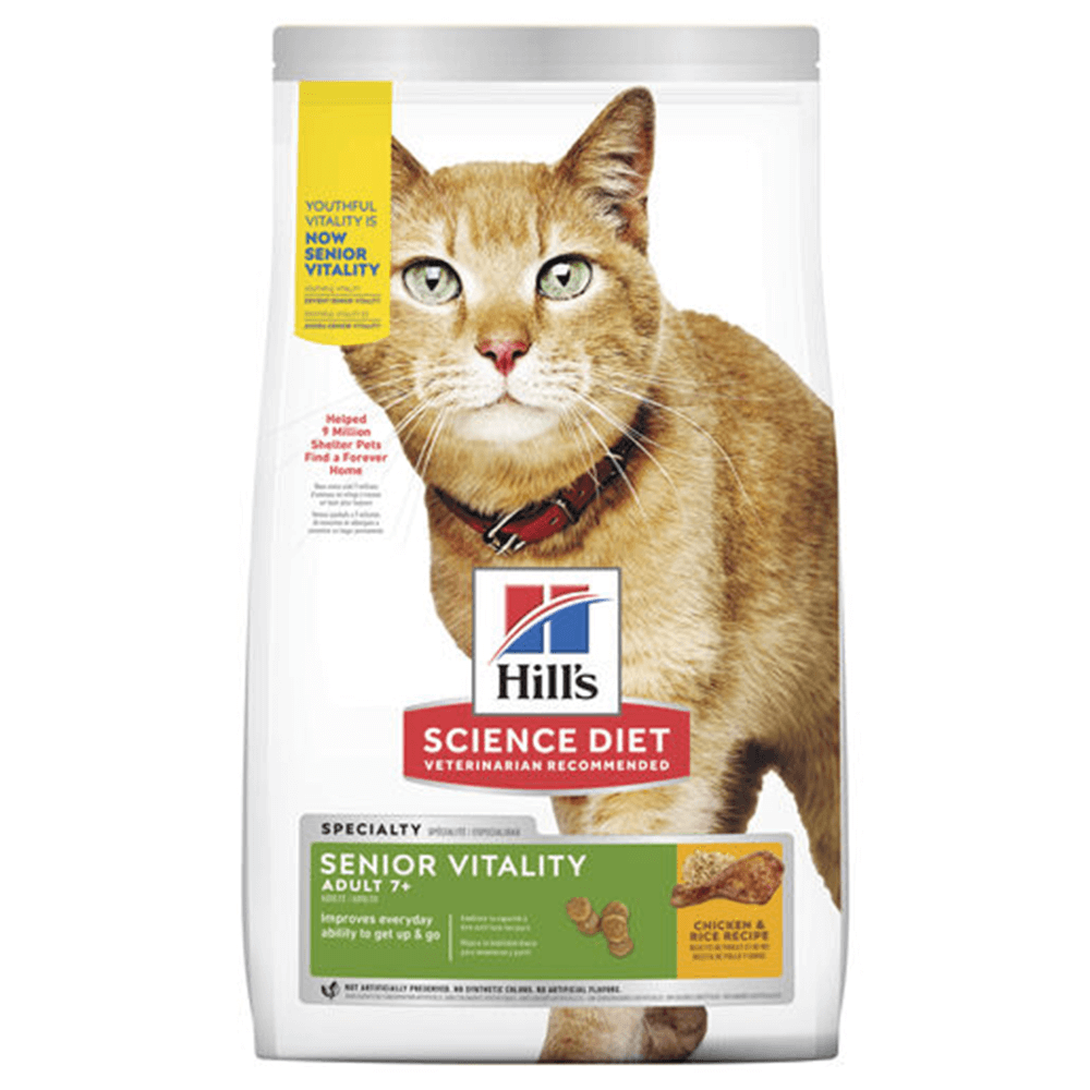Hill's - Science Diet - Adult Cat Dry Food (7+) - Senior Vitality - 2.72kg