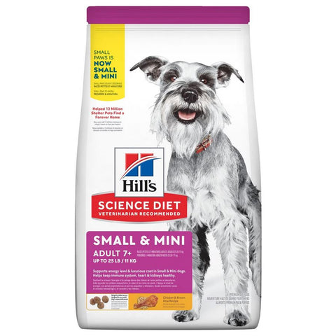 Hill's - Science Diet - Adult Dog Dry Food (7+) - Small & Mini - 1.5kg