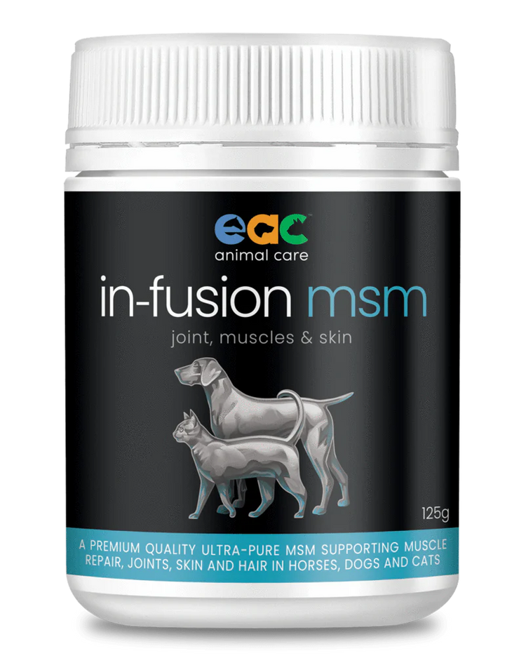 EAC Animal Care - In-Fusion MSM Joint, Muscles & Skinfor horses, cats & dogs - 125g