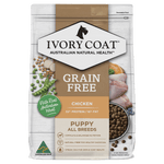 Ivory Coat - Puppy Dry Food- GRAIN FREE - Chicken - 13kg-2kg