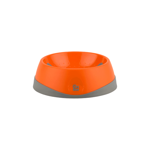 LickiMat - Dog OH Bowl - Orange - Large -Medium - Small