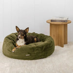Snooza - Luxe Fur Cuddler - Leaf - Extra Large- Large- Medium