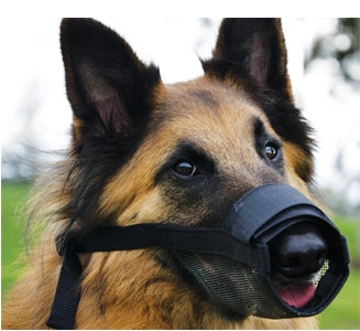 Beau Pets - Adjustable Muzzle - Nylon Black - Extra Large -Large-Medium-Small