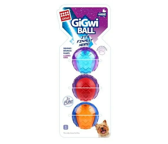 GiGwi - Original Ball - Small - Multi Pack