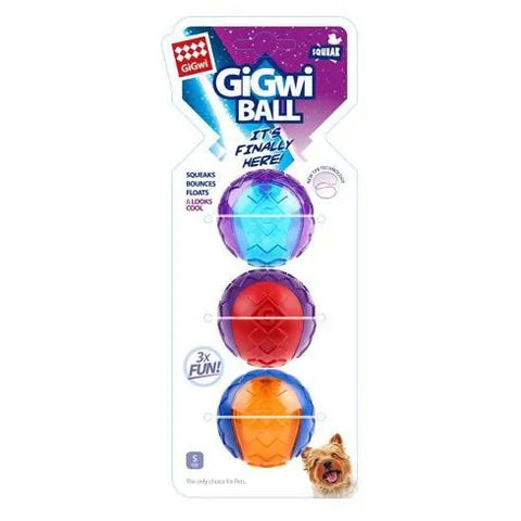 GiGwi - Original Ball - Small - Multi Pack