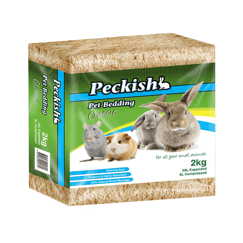 Peckish - Pet Bedding - 30 Litre - 2kg Classic