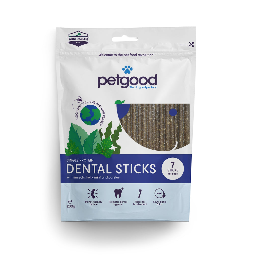 Petgood - Dental Sticks - Insect Protein - 7 Sticks