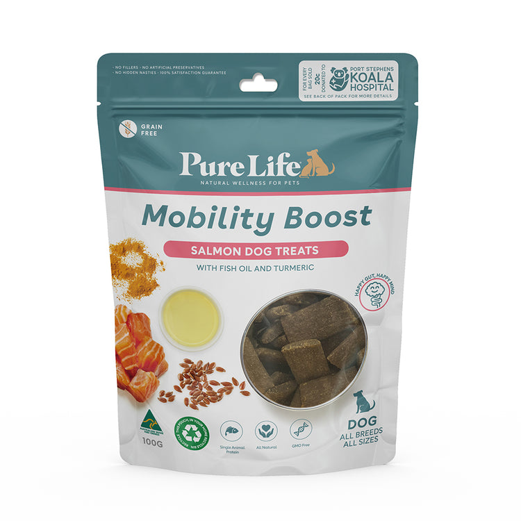 Pure Life - Mobility Boost - Salmon Dog Treats - 100g