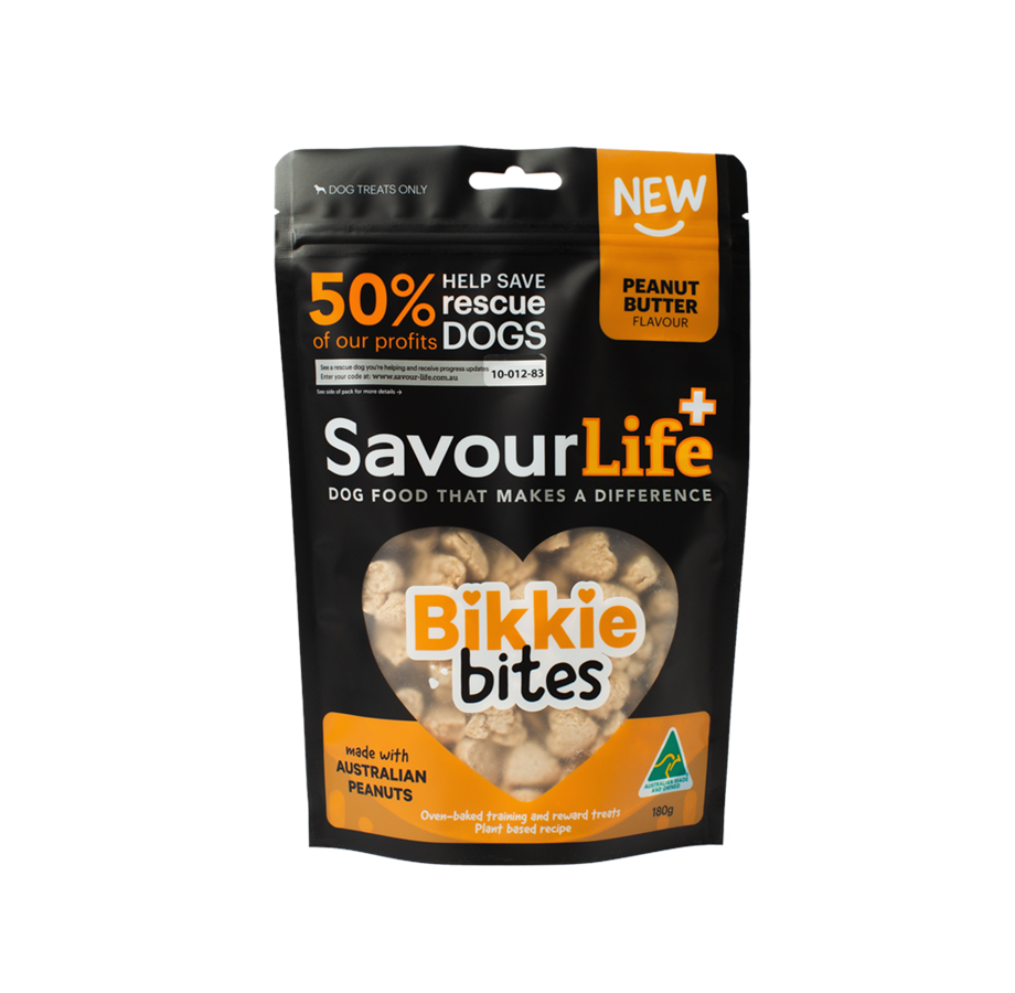 SavourLife - Bikkie bites - Peanut Butter Flavour - 180g