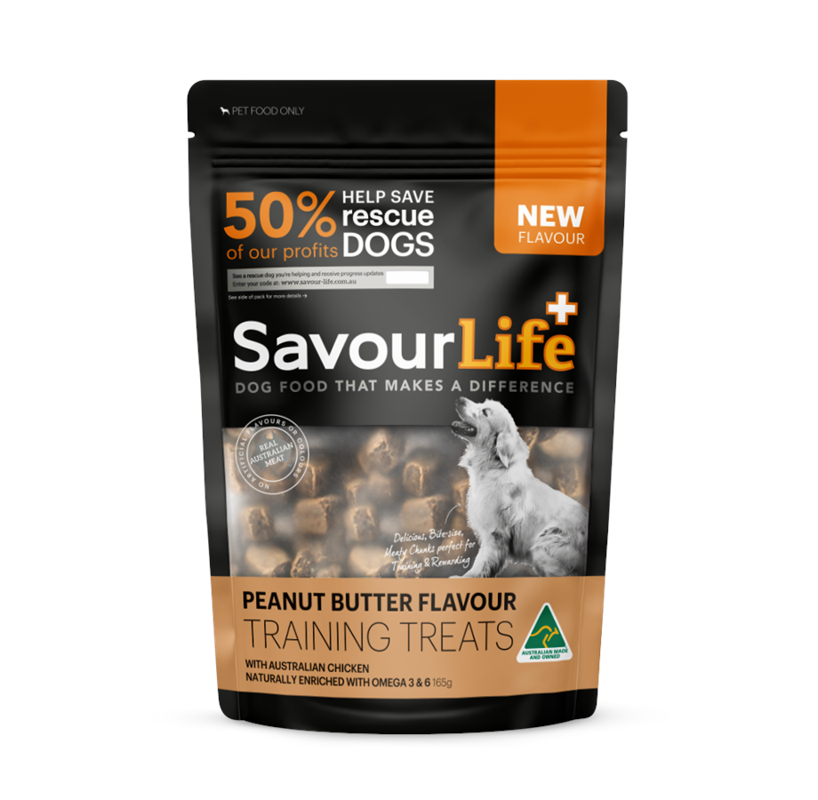 SavourLife - Training Treats - Peanut Butter Flavour - 165g