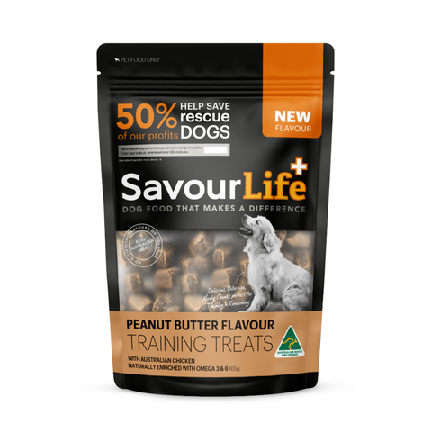 SavourLife - Training Treats - Peanut Butter Flavour - 165g