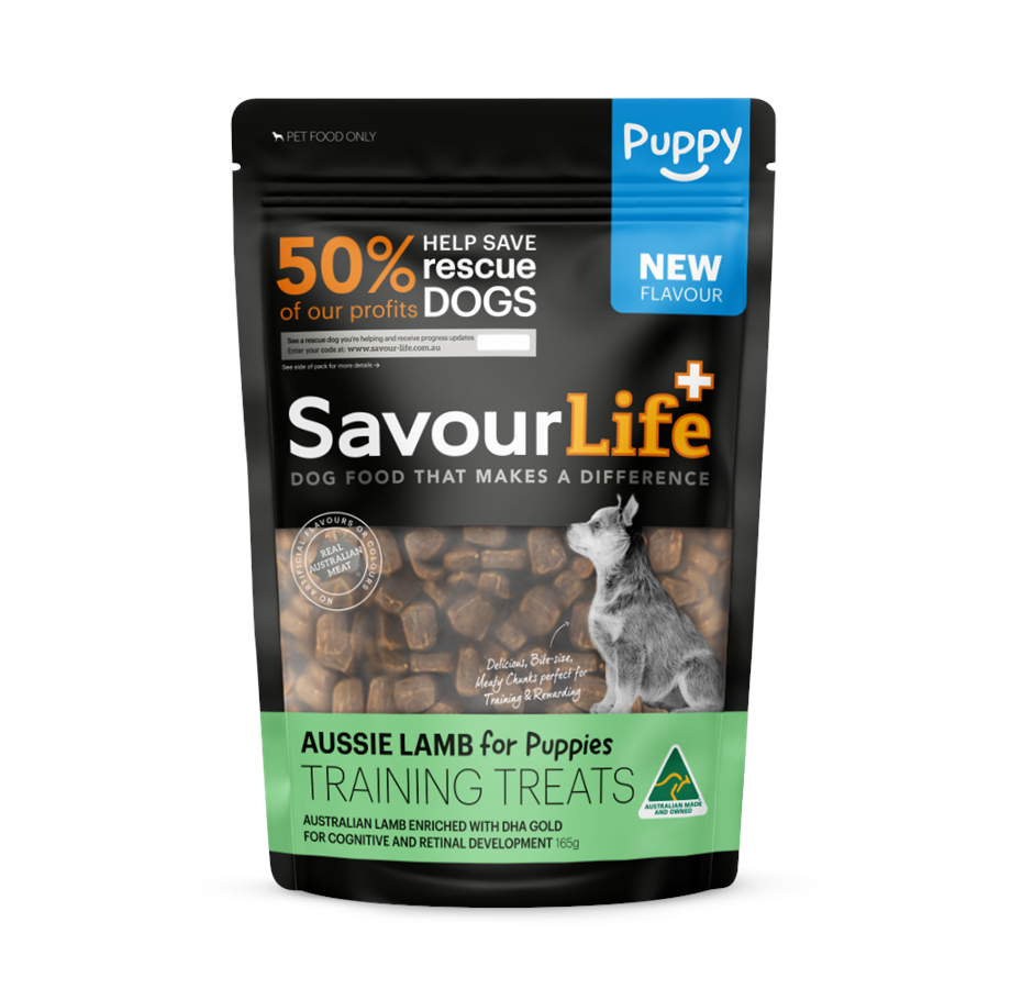 SavourLife - Training Treats - Aussie Lamb for Puppies - 165g