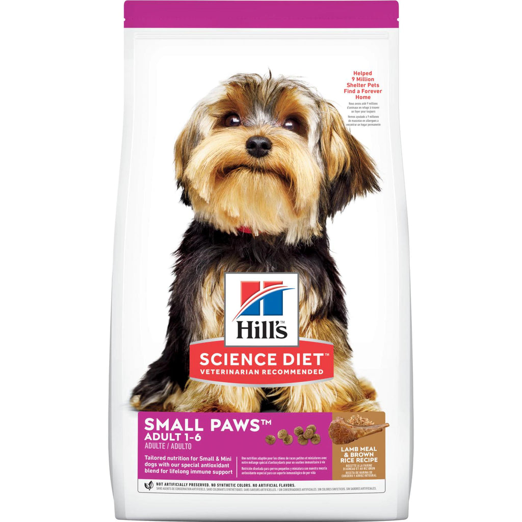 Hill’s - Science Diet - Adult Dog (1-6) - Small Paws - Lamb & Rice - 2.04kg