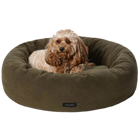 Snooza - Self-Warming Polar Fleece Cuddler - Olive - Extra Large - Medium 