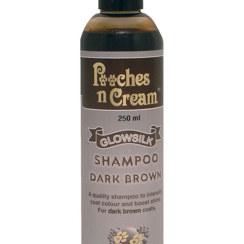 Pooches n Cream - Glowsilk - Shampoo Dark Brown - 250ml