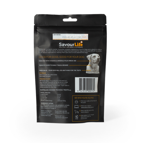 SavourLife - Training Treats - Aussie Lamb for Puppies - 165g