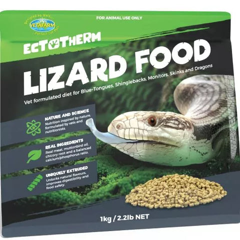 Vetafarm - Ectotherm Lizard Food - 1kg
