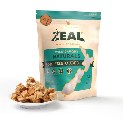Zeal - Free Range Naturals - Hoki Fish Cubes - 85g