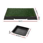 i.Pet Pet Training Pad Dog Potty Toilet Large Loo Portable With Tray Grass Mat